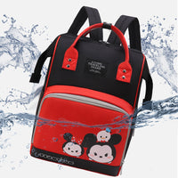 Zipper Pockets Waterproof Large Capacity Insulated Pockets Backpack Diaper Bag