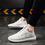 Mens Running Shoes Slip on Tennis Walking Sneakers Casual Mesh Breathable Lightweight Shoes