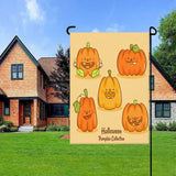 Halloween Fall Garden Flag Seasonal Garden Flags Vertical Double Sided Holiday Yard Flags for Outdoor Decorations, Ghost Pumpkin