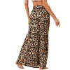 Women Boho Beach Skirt Elastic Waist Long Maxi Skirt Summer Casual Loose Skirts