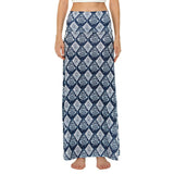 Women Floral Print Skirts Casual Flowy Long Skirts Boho Summer Beach Skirts