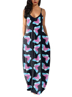 Nightgowns for Womens Sleeveless Long Nightshirts Dress Loose Casual Maxi Dress Sleepwear Pajama Dress