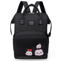 Zipper Pockets Waterproof Large Capacity Insulated Pockets Backpack Diaper Bag