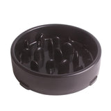 Slow Feeder Dog Bowl Anti Bloat Non Skid Pet Cat Puppy Food Dish Water Feeding
