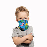 Ice Silk Kids Child Balaclava Tube Scarf Headband Face Mask Neck Gaiter Bandana