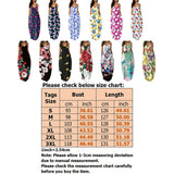 Women's Loose Floral Maxi Dresses Casual Long Dresses 2 Side Pockets Boho Dress