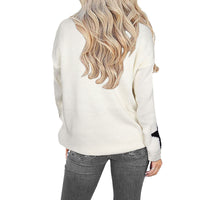 Women Winter Baggy Chunky Knit Jumper Pullover Top Sweater Sweatshirt Ladies Star Knitwear Tops