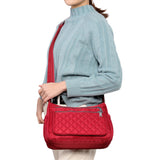 Women Crossbody Bags Waterproof Ladies Multi-Pockets Shoulder Bag Nylon Tote Bag