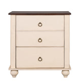 Gplesas Rectangular Console Table 2 Drawers Modern Cabinet Easy Assemble Sturdy Nightstand Furniture Bedroom Home