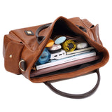 Women's PU Leather Handbag Tote Satchel Single Shoulder Bag Travel Crossbody Bag