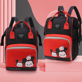 Zipper Pockets Waterproof Large Capacity Insulated Pockets Backpack Diaper Bag