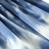 Sleeveless Strapless Off Shoulder A-line Dress Swing Hem Loose Fit Floral Printed T Shirt Dresses