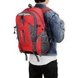 Unisex Outdoor Sport Bag Backpack Waterproof Travel Hiking Camping Rucksack 40L