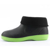 Womens Mens Waterproof Rain Boots Garden Work Slip On Ankle Booties Non Slip House Shoes