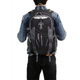 Unisex Outdoor Sport Bag Backpack Waterproof Travel Hiking Camping Rucksack 40L