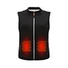 WINWARM Electric Heated Jacket Unisex Fleece Vest USB Thermal Warm Heat Pad Winter Body Warmer Optional Battery Pack Power Bank