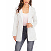 Women's Solid Casual Blazer Office Work Long Sleeve Open Front Jacket for Autumn and Winter