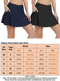 Women's Ruffle Swim Skirt Tummy Control Ruched Swimsuit Bikini Tankini Swim Bottom
