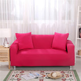 Solid Color Stretch Fit Sofa Cover Recliner Lounge Settee Armchair Loveseat L Shape Couch Slipcover Furniture Protector