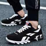 Men's Casual Trainers Athletic Sneakers Breathable Sport Running Gym Board Shoes