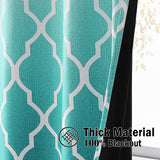 1 Piece Gradient Color Room Darkening Curtain Grommet Blackout Window Curtain Eyelet Ring Top Window Drapes Thermal Insulated Curtain Panel