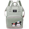 Zipper Pockets Waterproof Large Capacity Insulated Pockets Backpack Diaper Bag