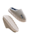 Mens Slippers Womens Warm Winter Warm Mules Shoes House Slippers Anti-Slip Indoor Outdoor Shoes
