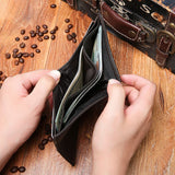 Intelligent Anti-Lost Wallet GPS Locator Purse Cowhide Leather Tracker Bluetooth