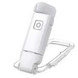 USB Rechargeable Clip On Book Light Bookmark Reading Light Brightness Adjustable