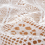 Lace Tassels Table Cloth Cover Rectangle Square Tablecloth Wedding Dining Decor