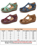 Women Summer Sandals Beach Wedge Ankle Strap Causal Comfortable Shoes