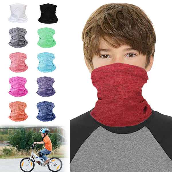 Kids Balaclava Cycling Neck Tube Scarf Biker Face Mask Multifunctional Bandana