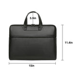 Laptop Bag,15.6 Inch Expandable Briefcase for Men Women,Slim Laptop Bag for Computer,Water Resistant Business Bag