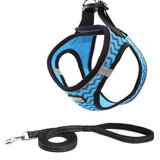 Pet Dog Puppy Harness & Leash Lead Set Traction Kit Adjustable Collar Reflective