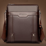 Men Utility Messenger Purse Mens Casual Shoulder Bag Satchel PU Leather Ourdoor Work Crossbody Handbag