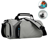 Mens Women Sports Travel Duffel Bags Shoulder Bag, Waterproof Gym Fitness Bag Weekender Overnight Handbag with Shoe Pocket