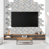 9/27/54 Pcs Mosaic Kitchen Tile Stickers Bathroom Self-Sdhesive Wall Decor Home