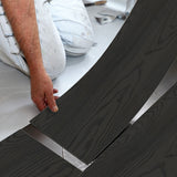 Wooden Wall Floor Planks Floor Tiles- Simple Peel and Stick Application for Kitchen Bathroom Living Room Flooring Materials