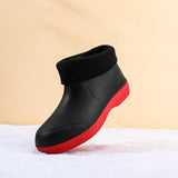 Womens Mens Waterproof Rain Boots Garden Work Slip On Ankle Booties Non Slip House Shoes