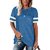 Women's Loose T-Shirt Casual Short Sleeves Pullover Round Neck Tops Blouse Tee
