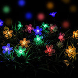 20/30/50/100 LED Solar Fairy String Light Lamp Waterproof Garden Path Yard Decor