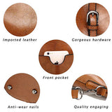 2Pcs Women Shoulders Bag Checkered Backpack Tote Purse Anti-Theft Travel Rucksack School Bag, Best for Mom Wife Girls Gifts