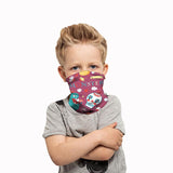 Ice Silk Kids Child Balaclava Tube Scarf Headband Face Mask Neck Gaiter Bandana