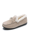 Women's Winter Warm Velvet Moccasin Indoor Outdoor Slipper Shoes