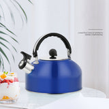 3L Stainless Steel Whistling Kettle Tea Pot Teapot With Foldable Handle Stovetop