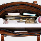 Women's PU Leather Fashion Handbag Tote Satchel Shoulder Bag Purse Crossbody Bag