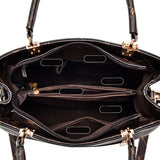 Women PU Leather Single Shoulder Bag Crossbody Bag Handbag Tote Purse w/ Pendant