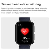 DT93 1.78" Smart Watch Heart Rate Blood Pressure Oxygen Monitor Fitness Tracker