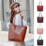 Women PU Leather Designer Shoulder Bag Tote Large Handbag Ladies Messenger Pouch
