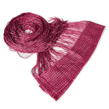 39"x78" String Door Curtain Beads Room Divider Crystal Tassel Fringe Beaded Window Panel